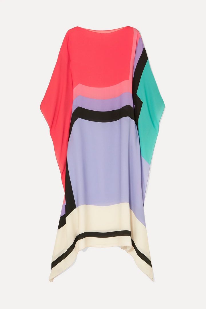 Barbara / Elegancki Geometryczny Kaftan