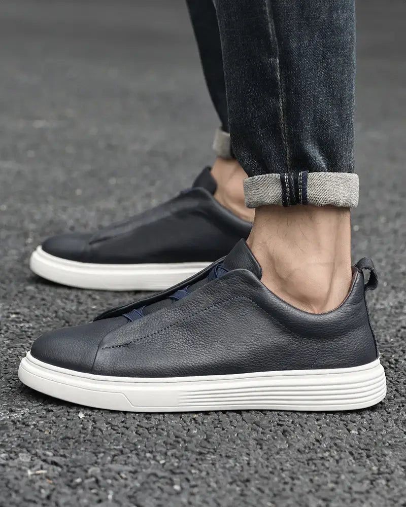 Idris | Autentyczne Skórzane Sneakersy