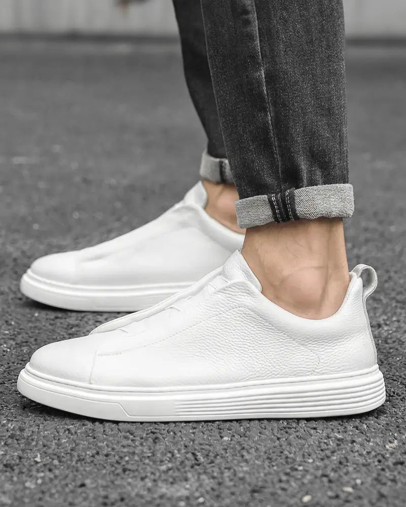 Idris | Autentyczne Skórzane Sneakersy