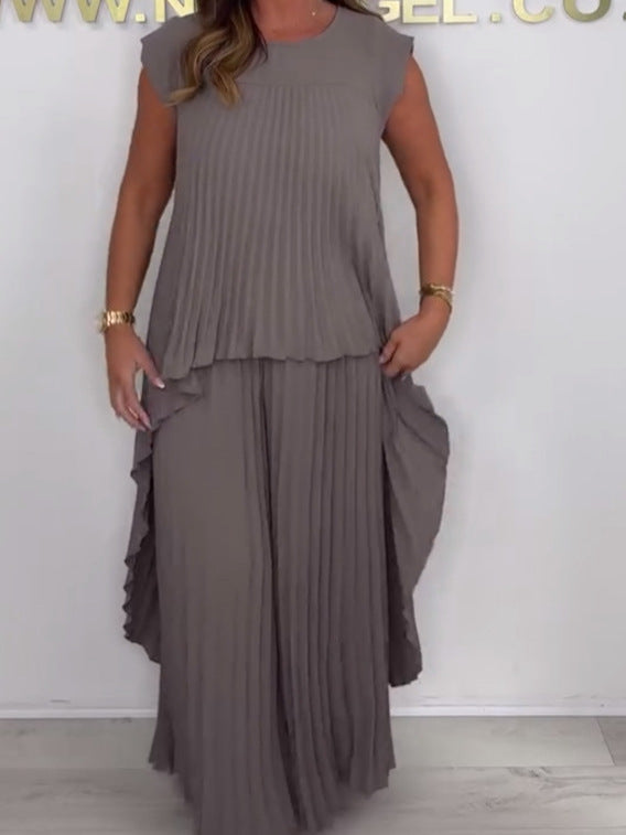 Karolina / Plisowany Komplet