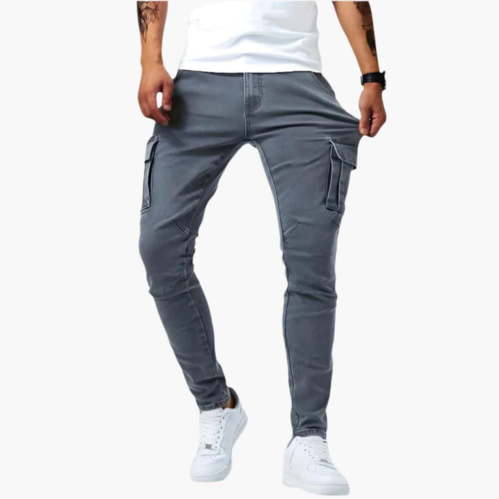 Kian | Spodnie cargo stretch