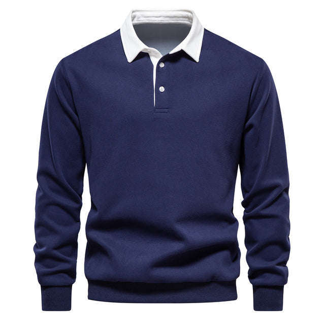 Samuel | Elegancki Sweter Polo