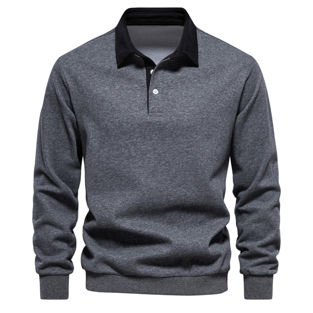 Samuel | Elegancki Sweter Polo