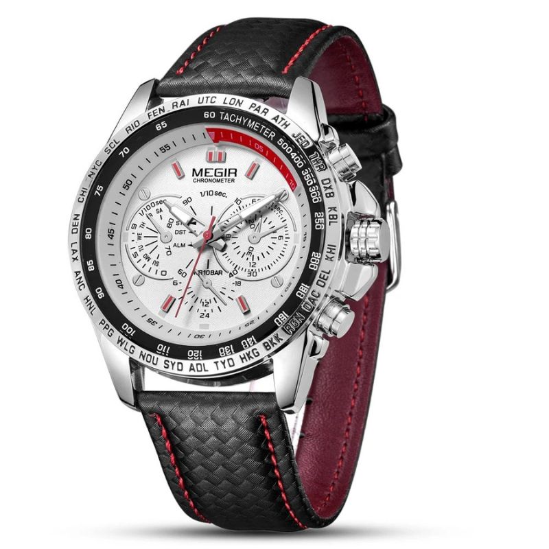 Luksusowy Zegarek z Premium Ruchomym Mechanizmem Kwarcowym