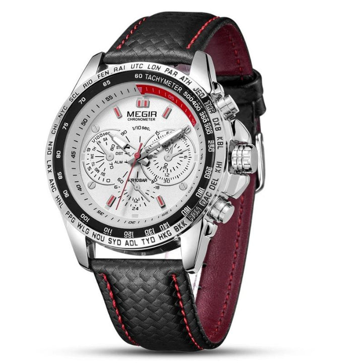 Luksusowy Zegarek z Premium Ruchomym Mechanizmem Kwarcowym