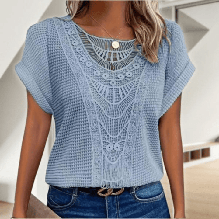 Konstancja / Elegancka Bluzka W Stylu Ibiza