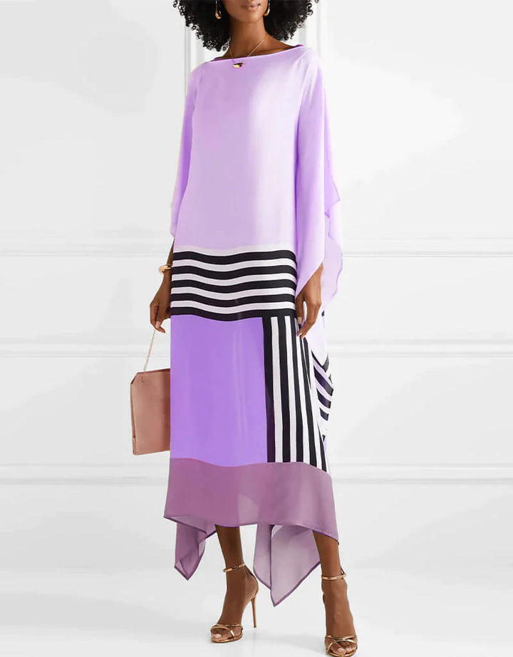 Barbara / Elegancki Geometryczny Kaftan