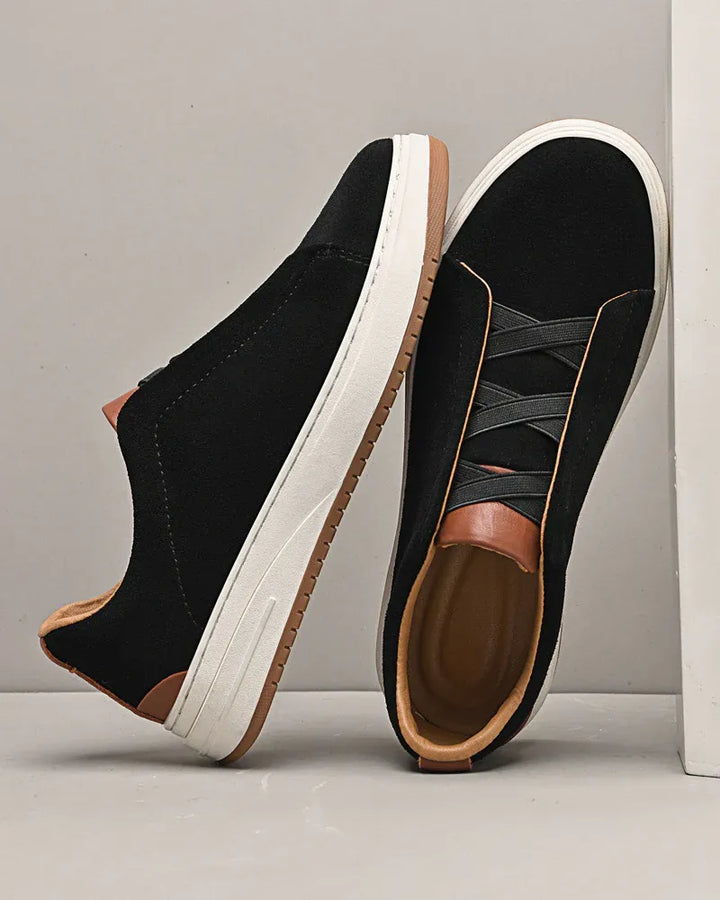 Fergus | Stylowe Zamszowe Sneakersy