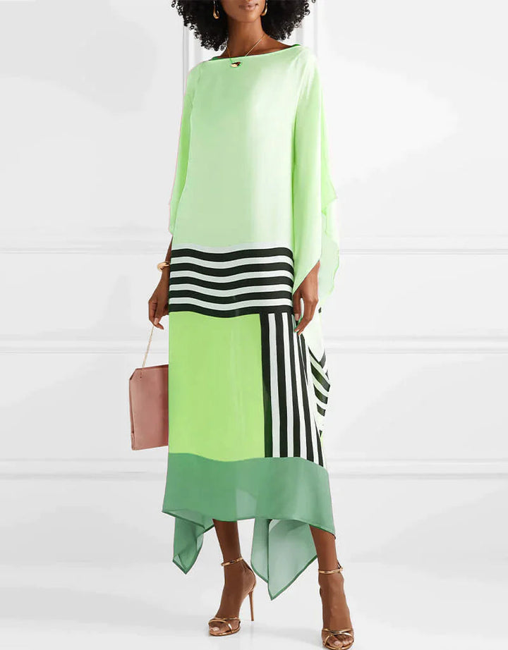 Barbara / Elegancki Geometryczny Kaftan