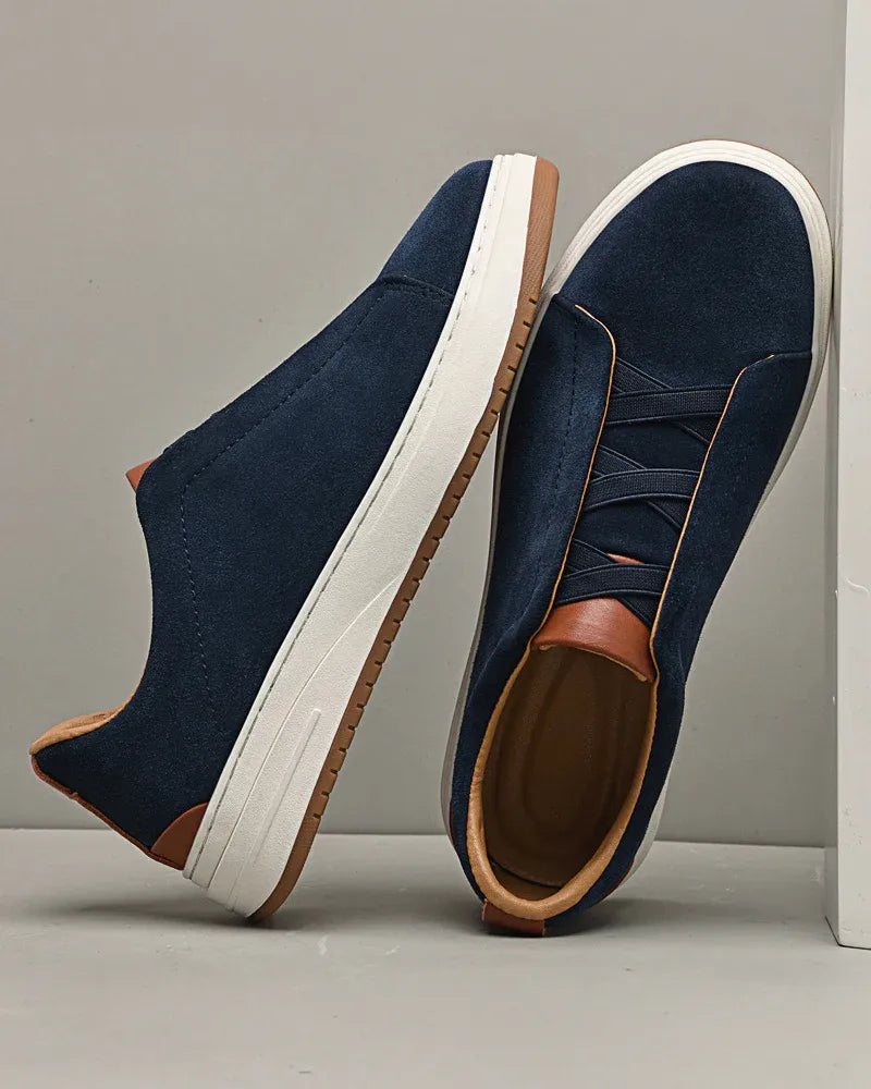 Fergus | Stylowe Zamszowe Sneakersy