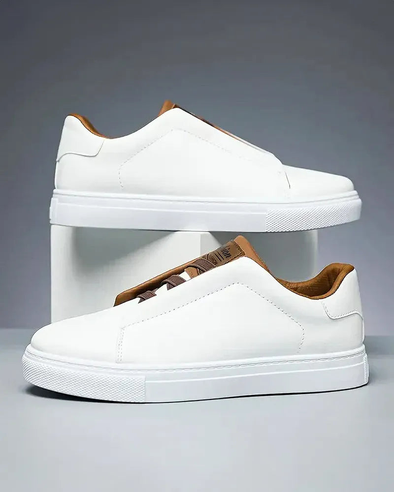 Leif | Ponadczasowe wegańskie skórzane sneakersy