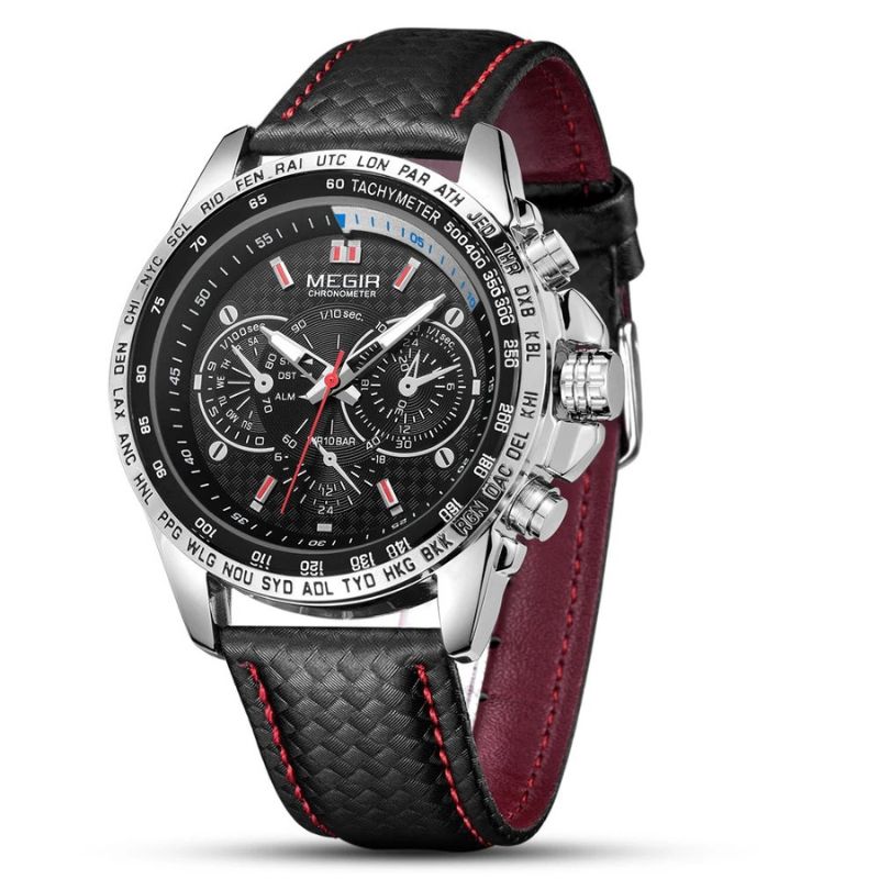 Luksusowy Zegarek z Premium Ruchomym Mechanizmem Kwarcowym