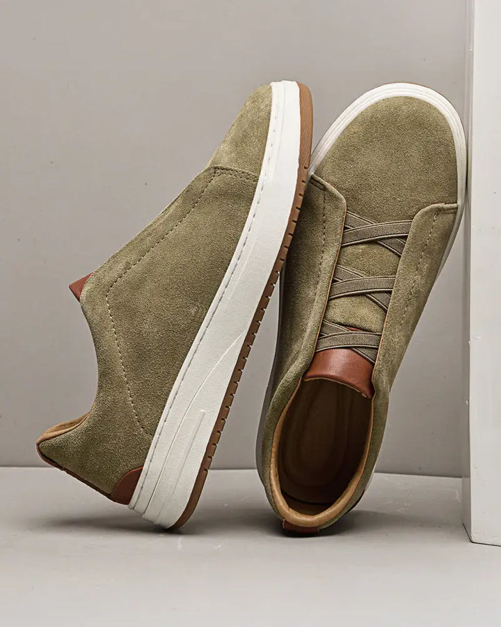 Fergus | Stylowe Zamszowe Sneakersy