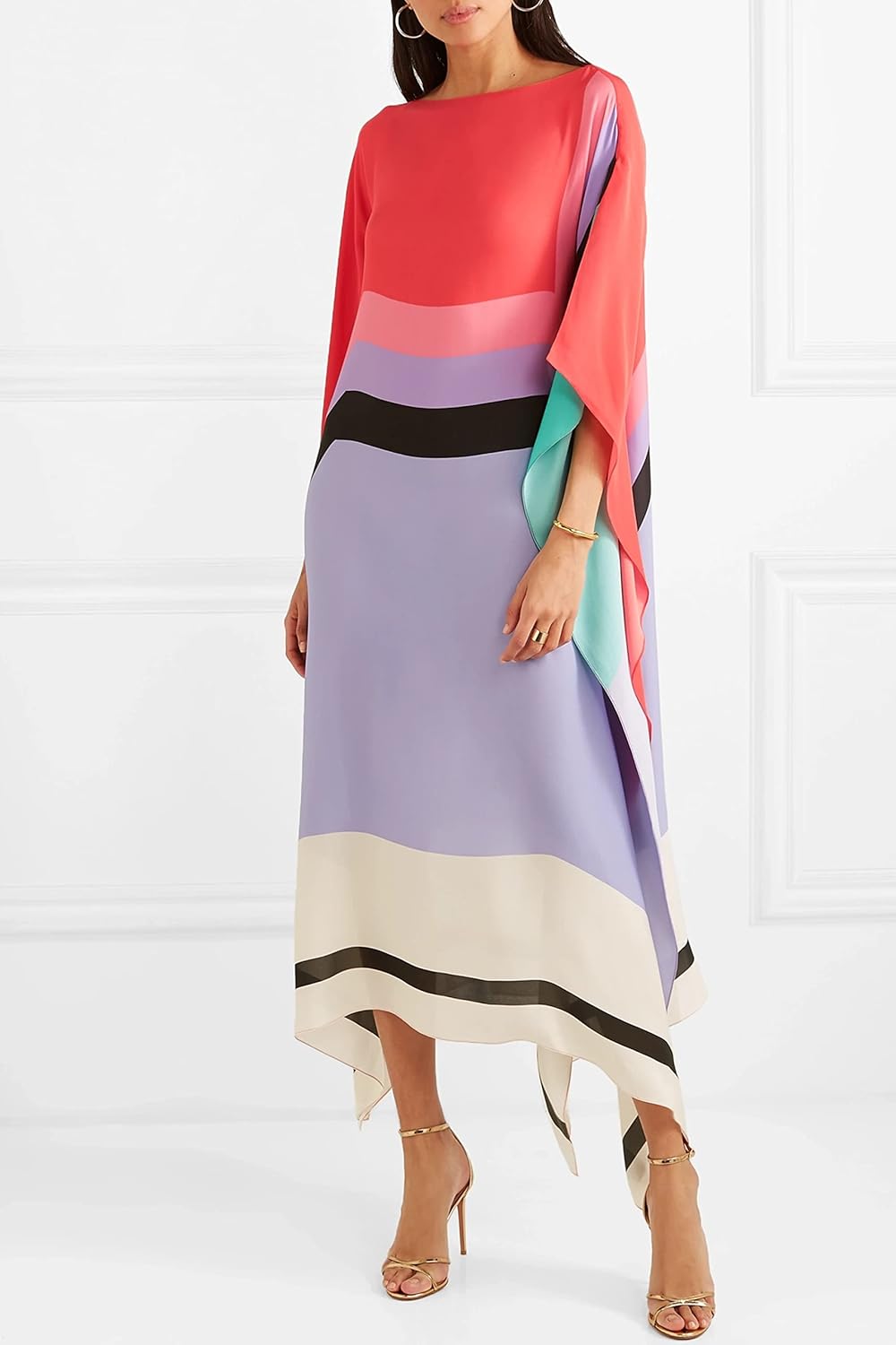 Barbara / Elegancki Geometryczny Kaftan