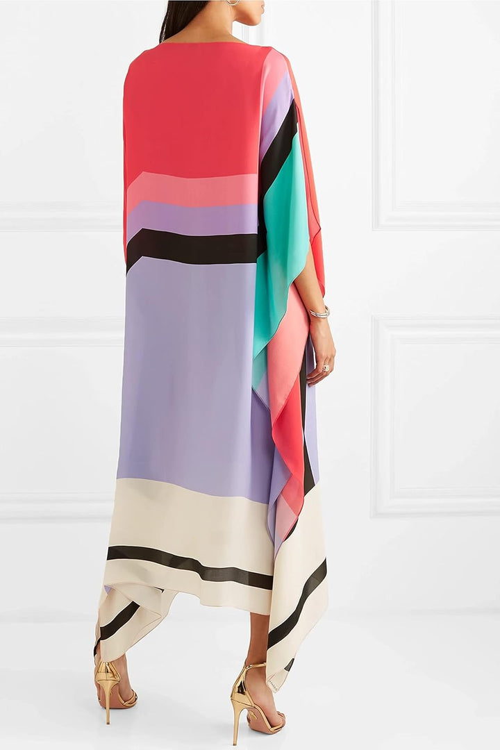 Barbara / Elegancki Geometryczny Kaftan