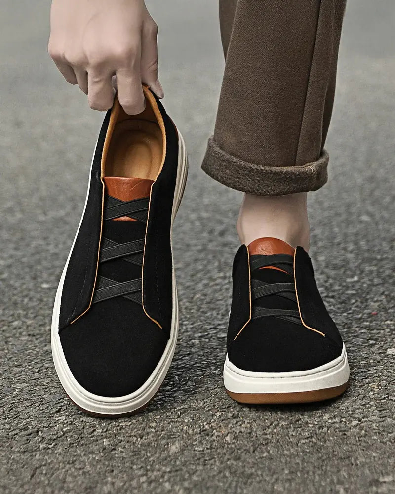 Fergus | Stylowe Zamszowe Sneakersy