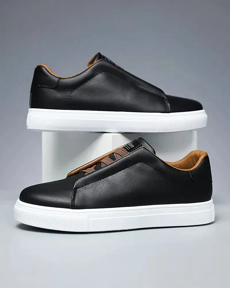 Leif | Ponadczasowe wegańskie skórzane sneakersy
