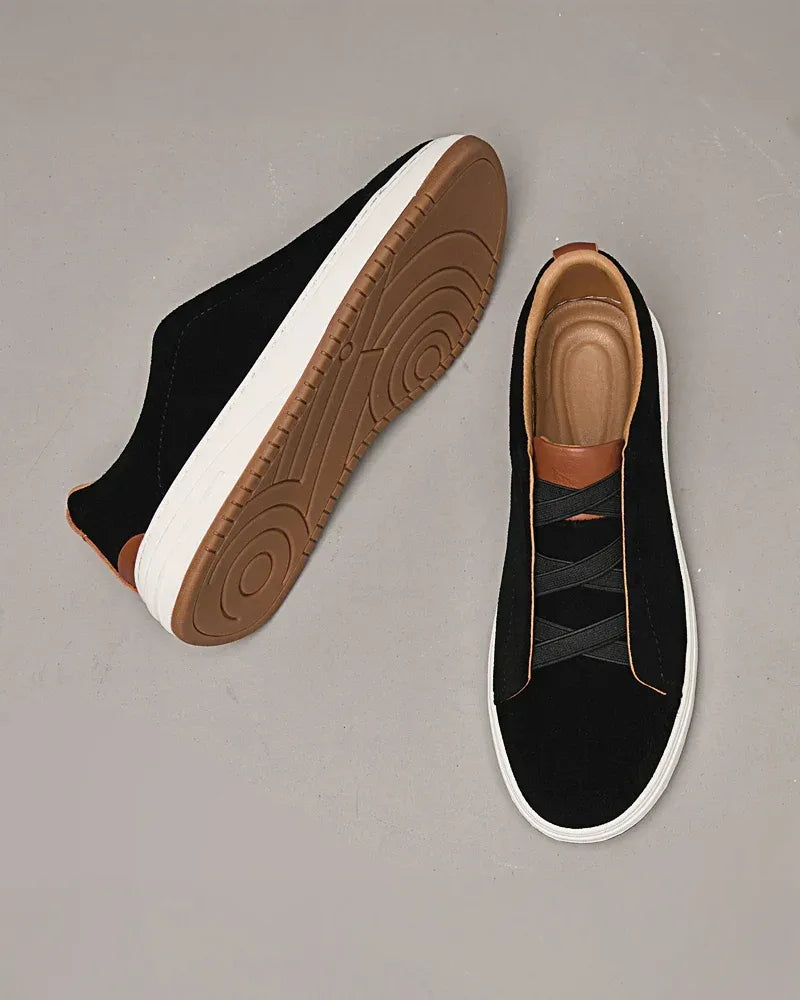 Fergus | Stylowe Zamszowe Sneakersy
