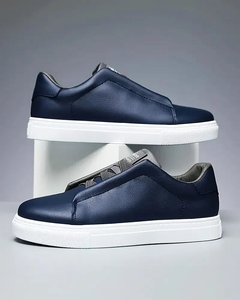 Leif | Ponadczasowe wegańskie skórzane sneakersy