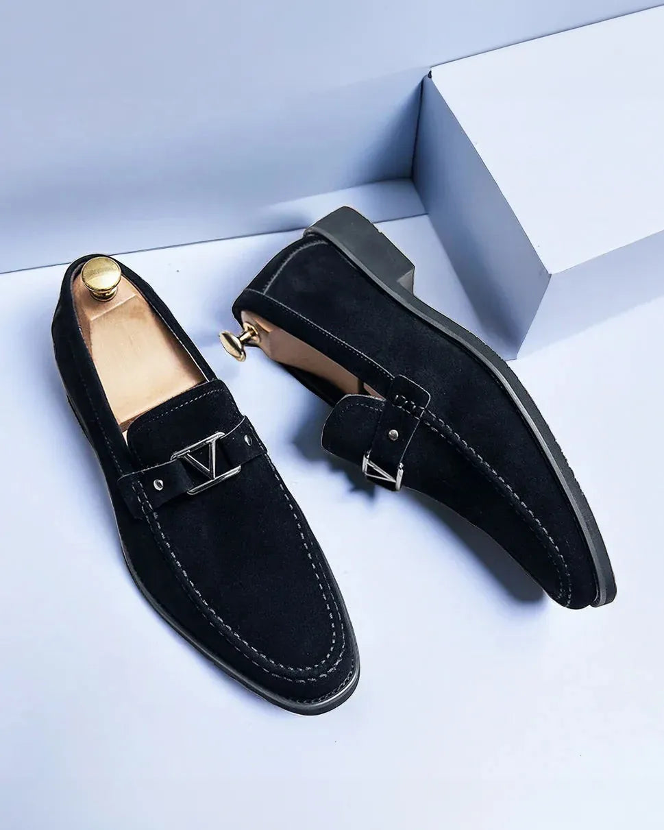 Kael | Zamszowe Mokasyny Slip-On