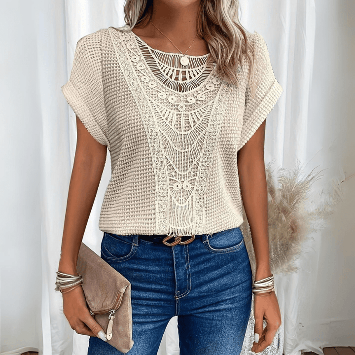 Marcysia / Elegancka bluzka w stylu Ibiza