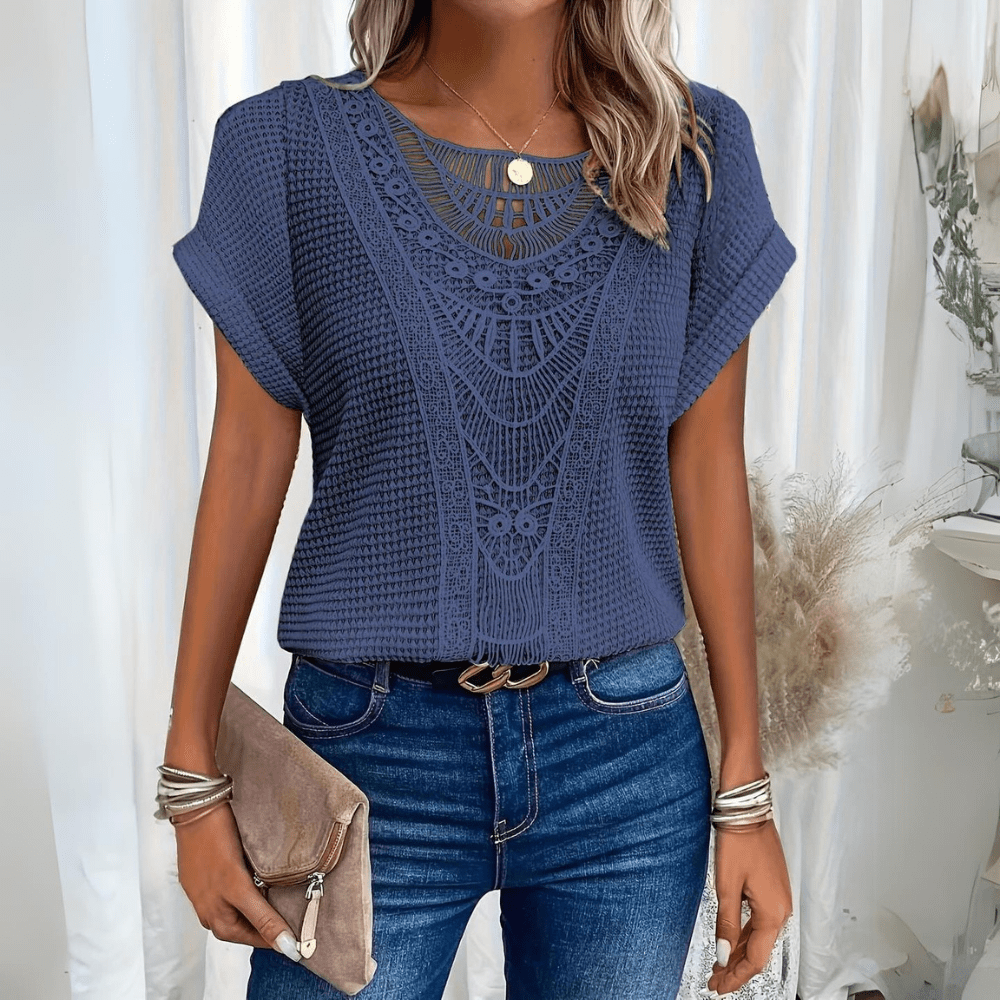Konstancja / Elegancka Bluzka W Stylu Ibiza