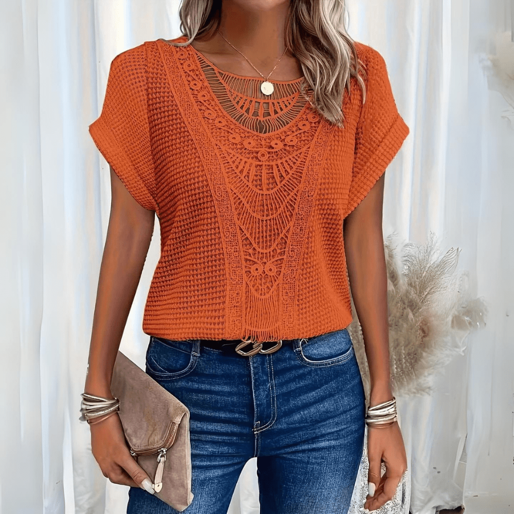 Marcysia / Elegancka bluzka w stylu Ibiza