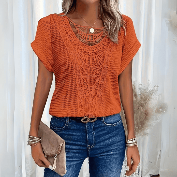 Marcysia / Elegancka bluzka w stylu Ibiza