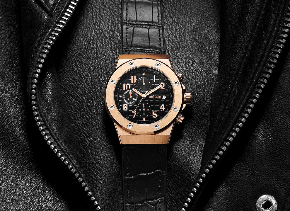 Stylowy Casual Chronograf