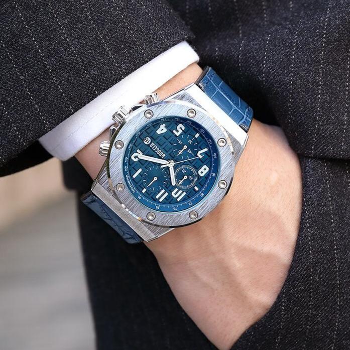 Stylowy Casual Chronograf