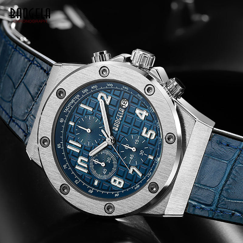 Stylowy Casual Chronograf