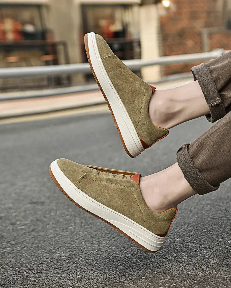 Fergus | Stylowe Zamszowe Sneakersy