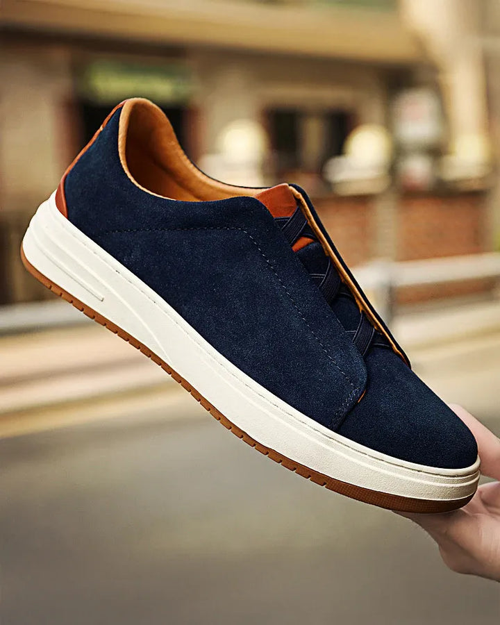 Fergus | Stylowe Zamszowe Sneakersy