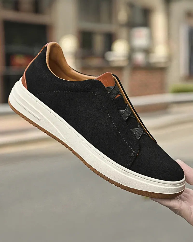 Fergus | Stylowe Zamszowe Sneakersy