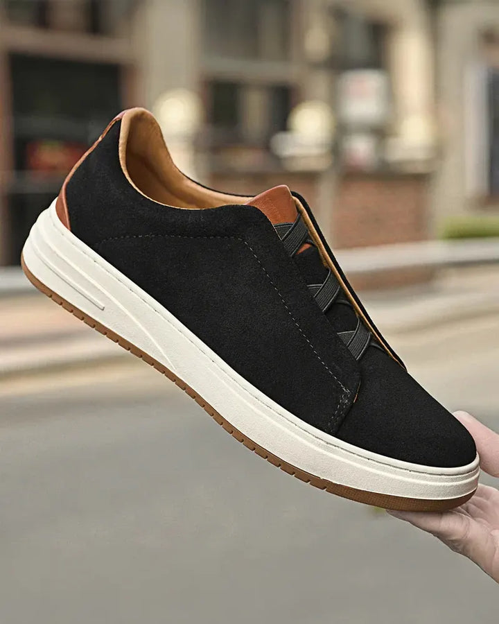 Fergus | Stylowe Zamszowe Sneakersy