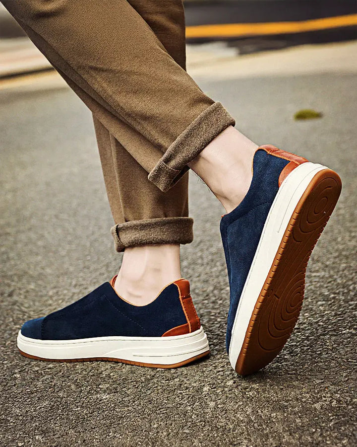 Fergus | Stylowe Zamszowe Sneakersy