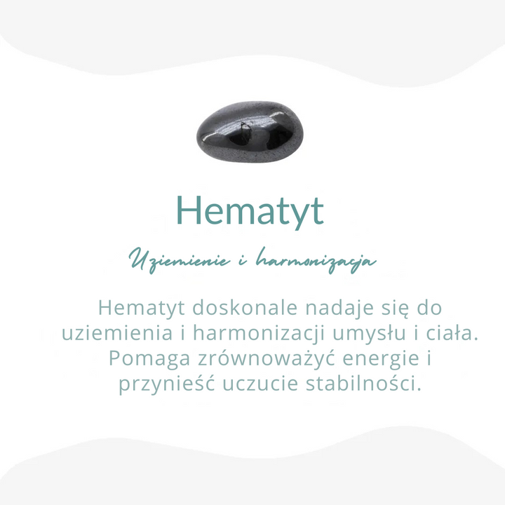 Bransoletka Niebiańska / Bransoletka Z Labradoritu I Hematytu