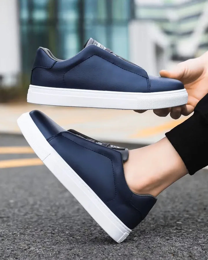 Leif | Ponadczasowe wegańskie skórzane sneakersy