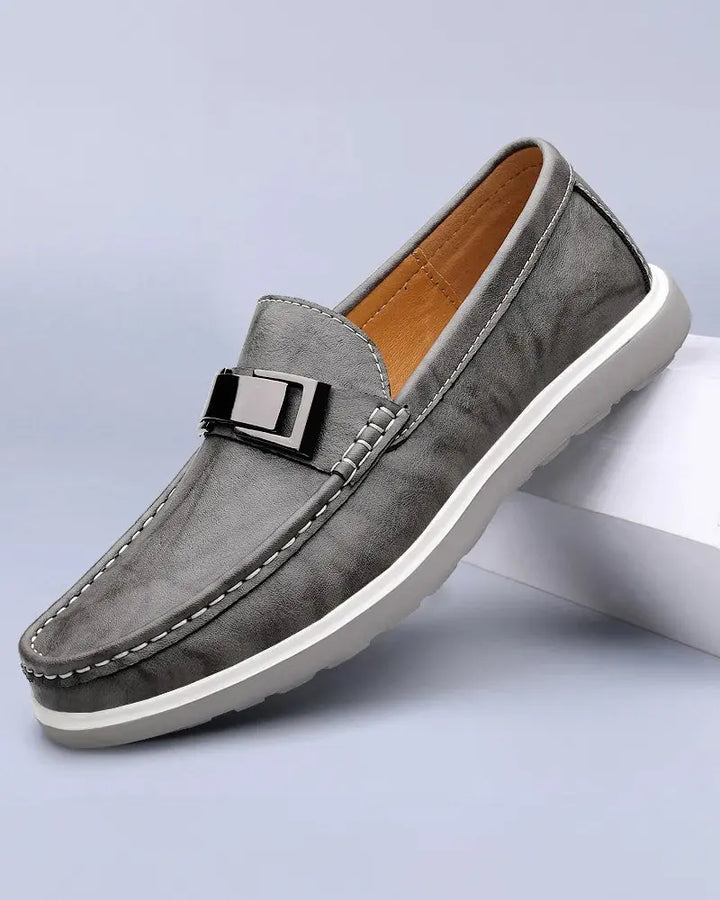 Bramwell | Łatwe wsuwane płaskie loafersy