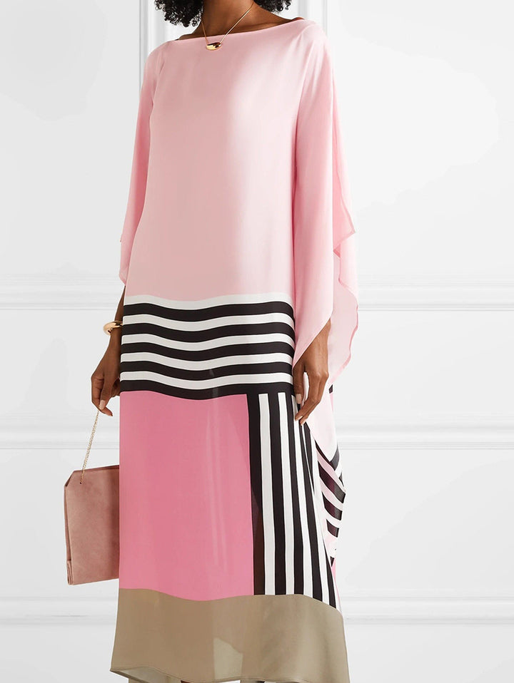 Barbara / Elegancki Geometryczny Kaftan