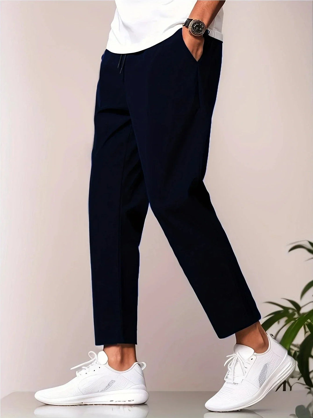 Huxley | Męskie lekkie spodnie casual