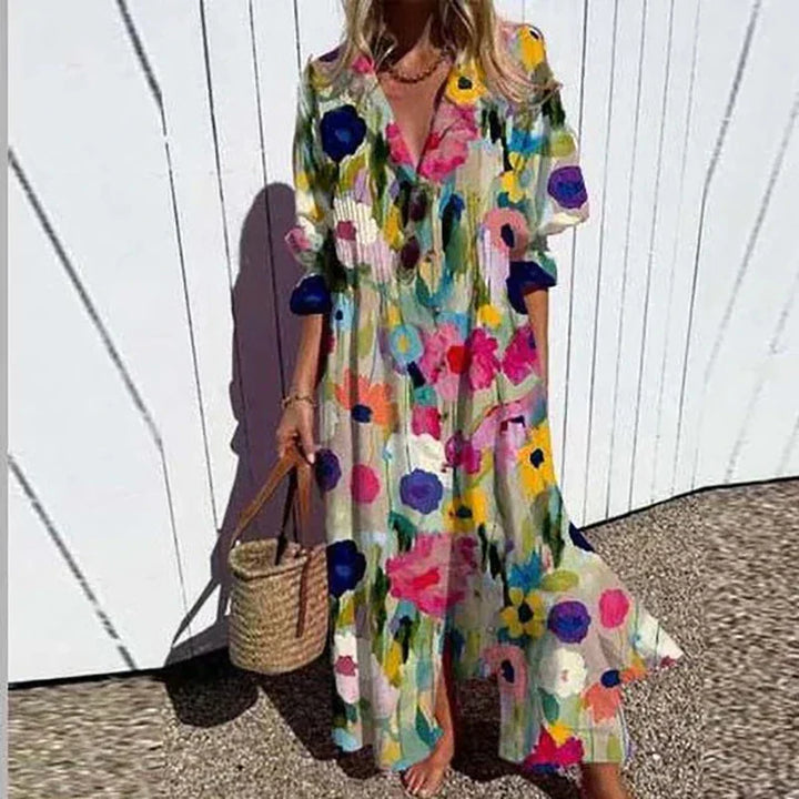 Romualda / Sukienka Boho Elegancka