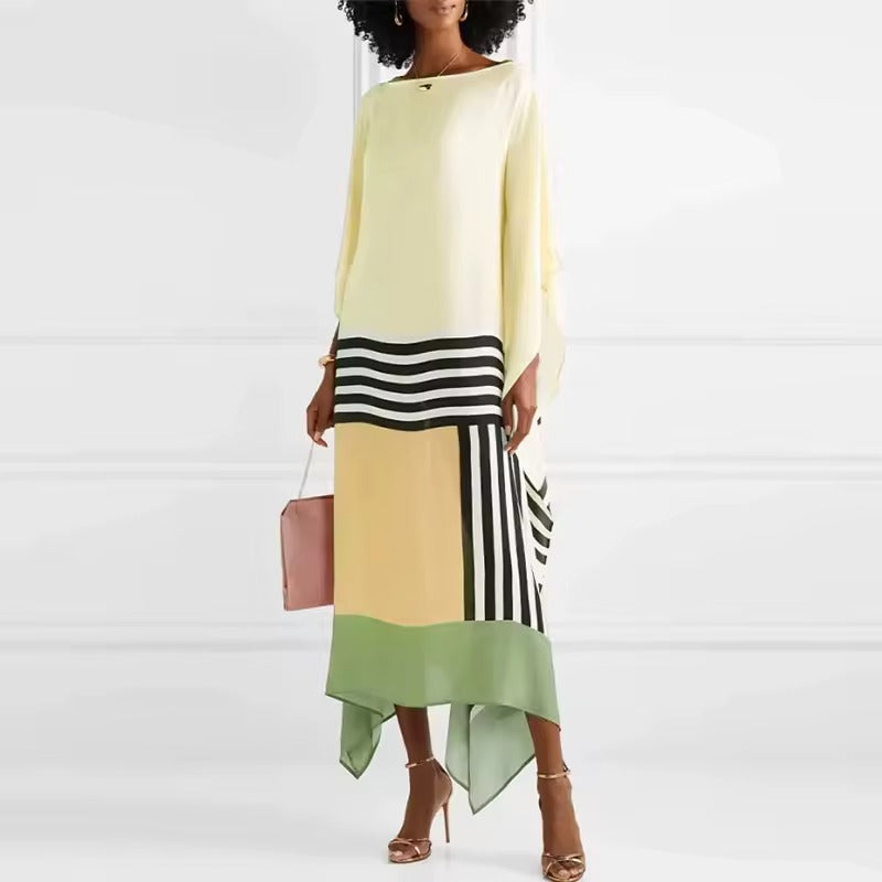 Barbara / Elegancki Geometryczny Kaftan