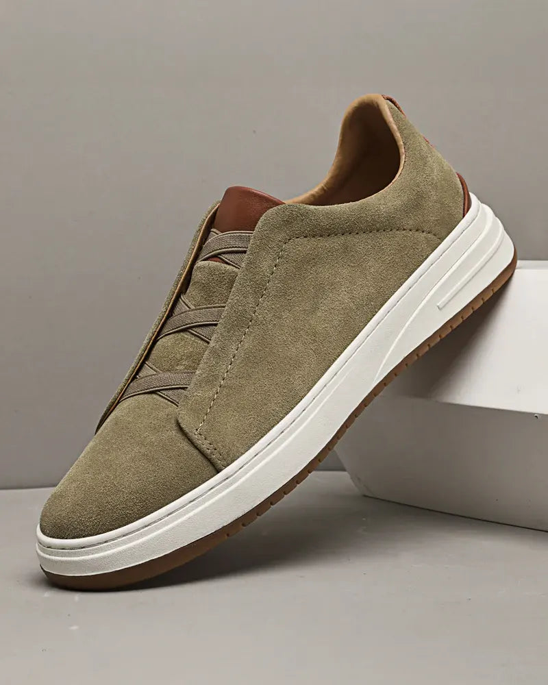 Fergus | Stylowe Zamszowe Sneakersy