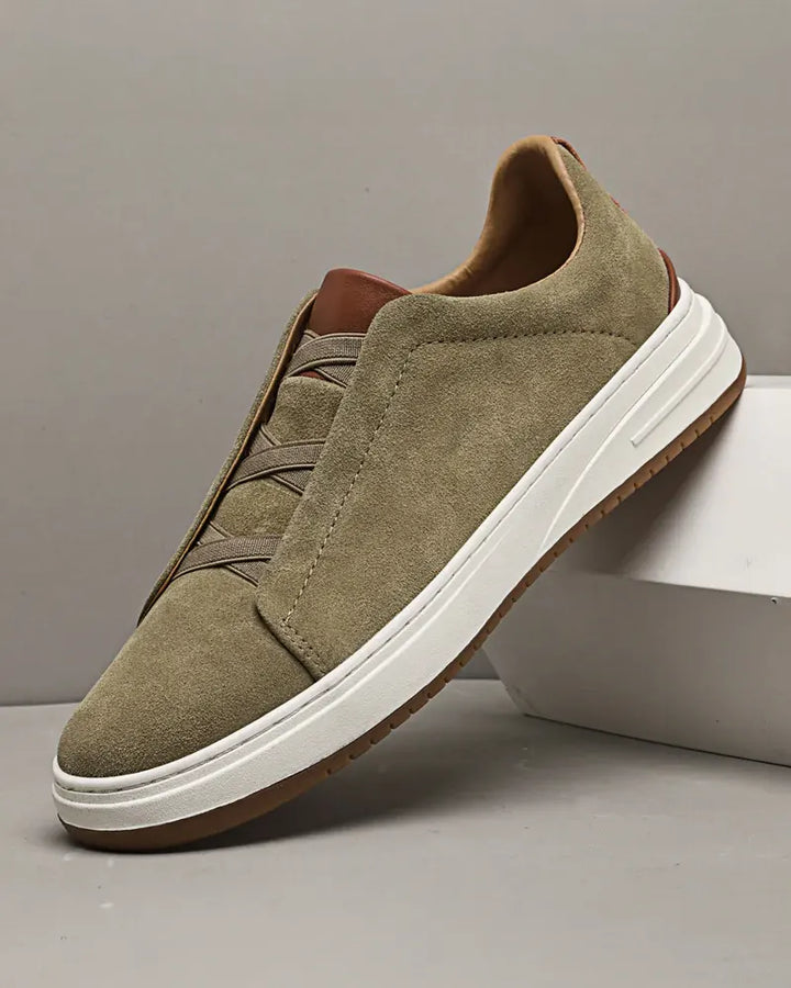 Fergus | Stylowe Zamszowe Sneakersy