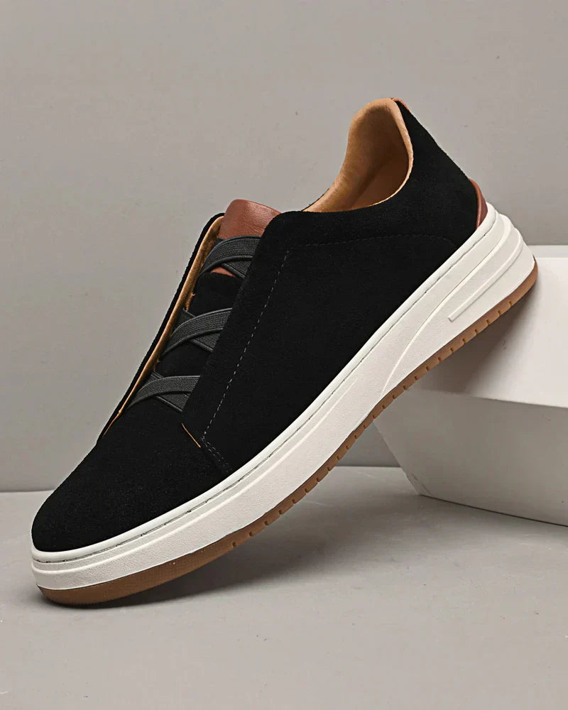 Fergus | Stylowe Zamszowe Sneakersy