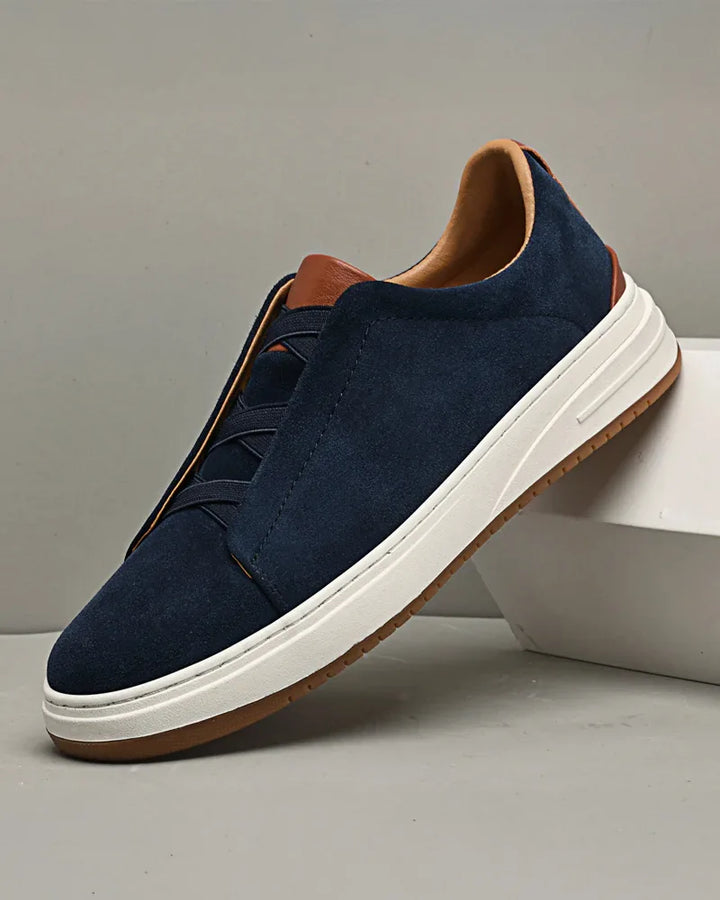 Fergus | Stylowe Zamszowe Sneakersy