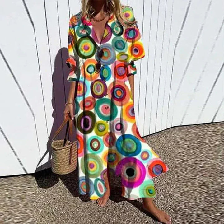 Romualda / Sukienka Boho Elegancka