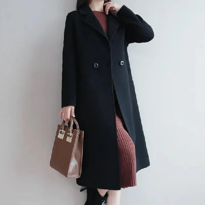 Celine - Elegancki Luźny Płaszcz