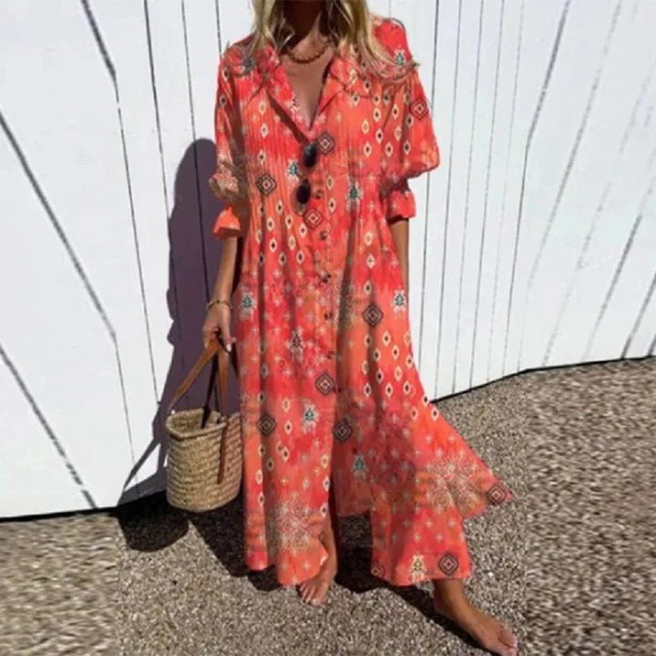 Romualda / Sukienka Boho Elegancka